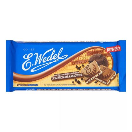 Cookie Milk Chocolate Bar with Cocoa-nut filling and Biscuits