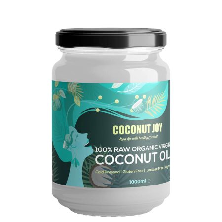 100% Raw Organic cold pressed coconut oil