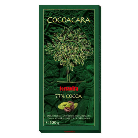 Terravita Dark Chocolate 77% with Coffee & Cardamom