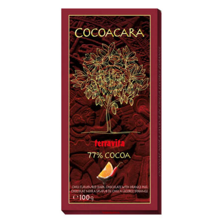 Terravita Dark Chocolate 77% with Orange & Chilli