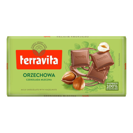 Terravita Milk Chocolate with Hazelnuts