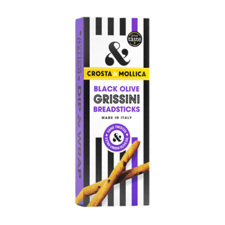 Black Olive Grissini
