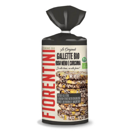 Organic Black Rice and Turmeric Cracker