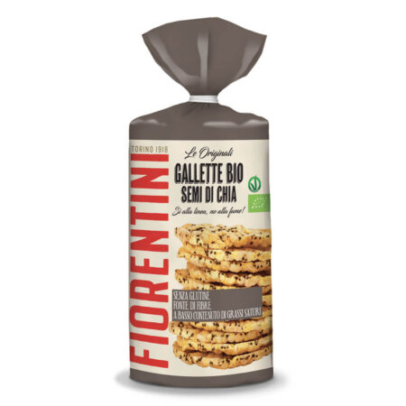 Organic Corn Cakes with Chia Seeds