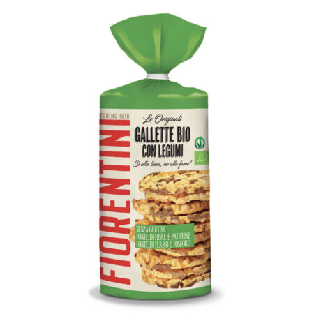 Organic Corn Cakes with Legumes