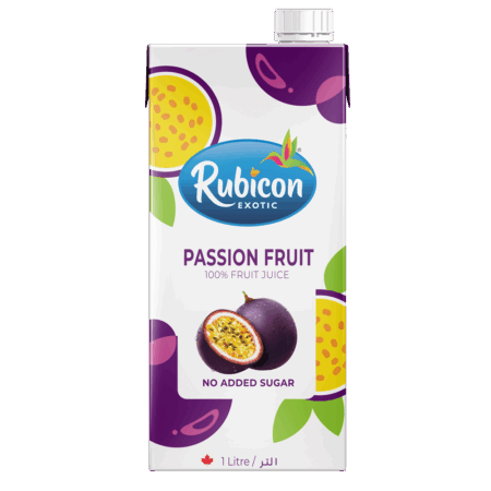 Rubicon Passion Fruit No Added Sugar 1L
