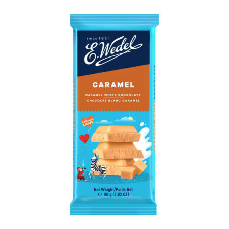 Caramel White Chocolate with wafer flakes